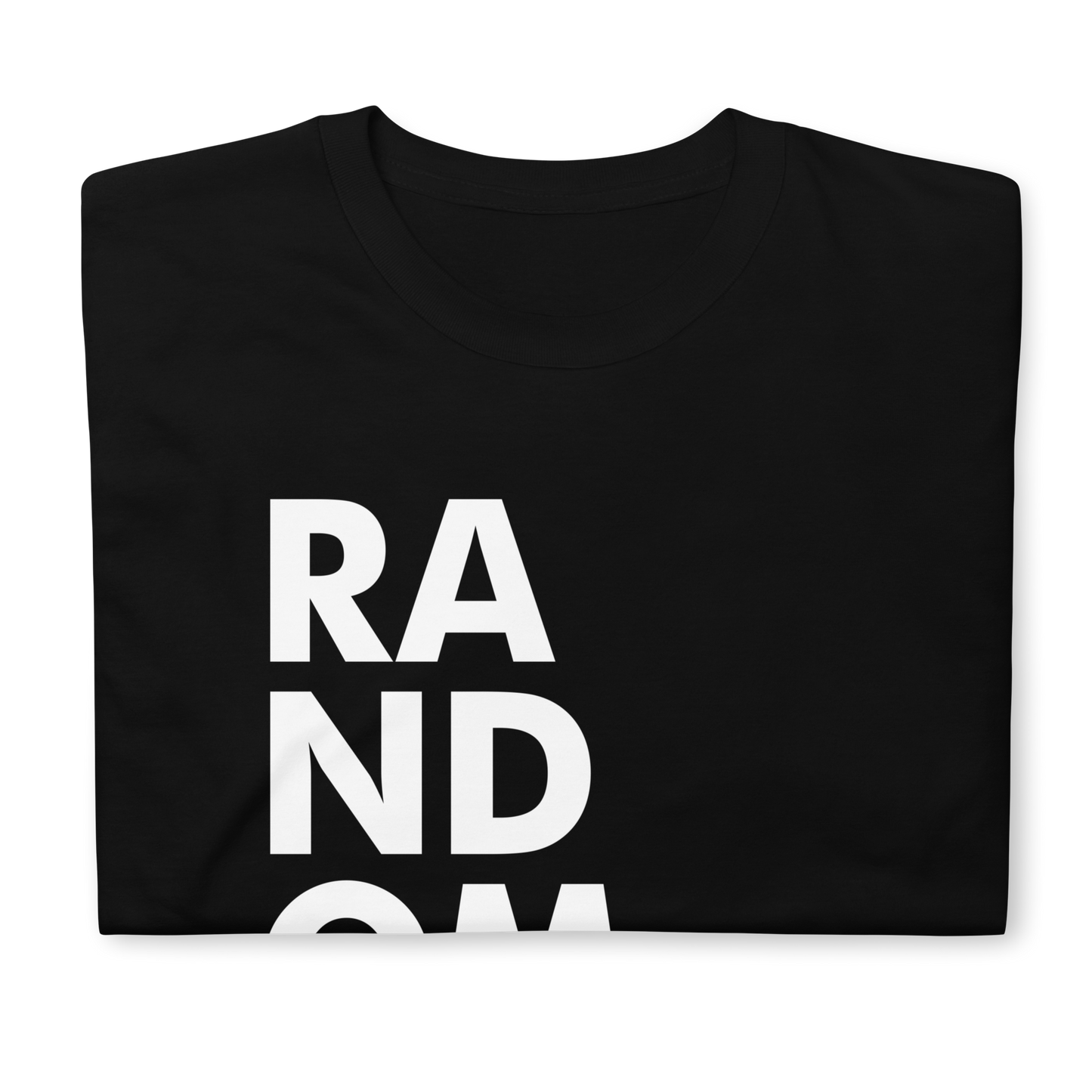 folded RANDOM Short-Sleeve Unisex T-Shirt